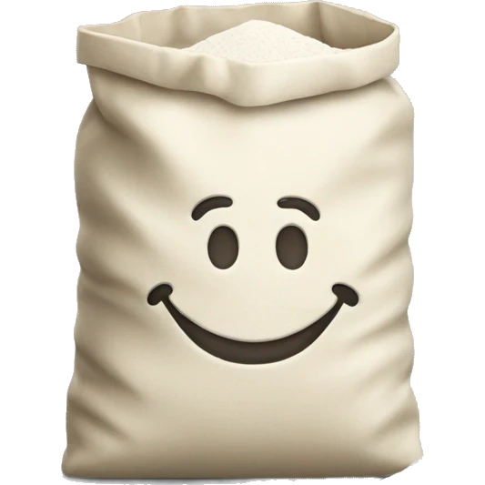 Bag of flour  emoji