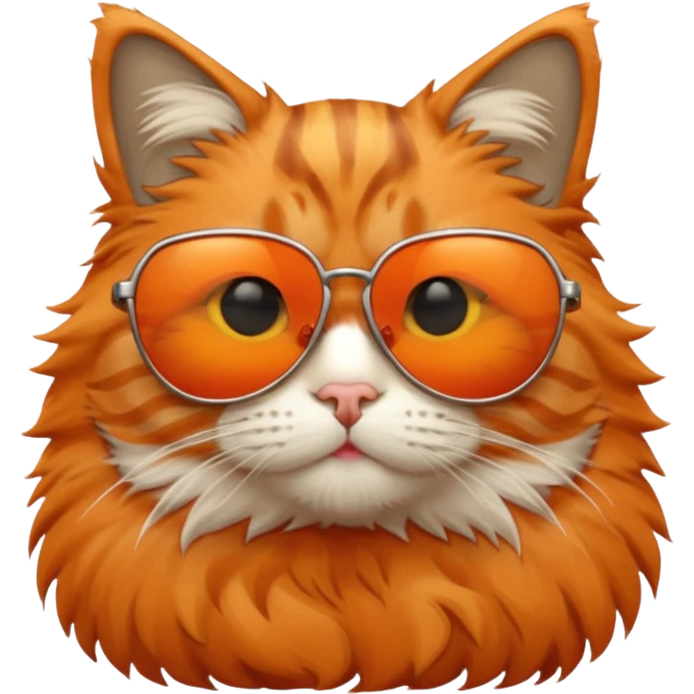 Cat wearing sunglasses emoji