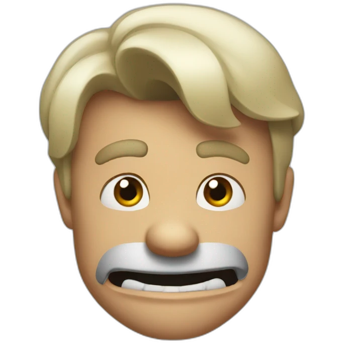 psycho goofy emoji