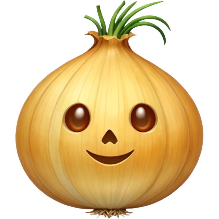 dried yellow onion  without green parts emoji