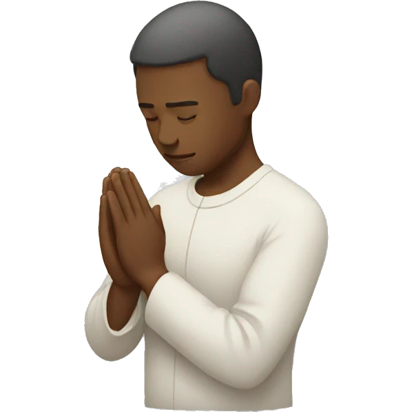 Person praying emoji