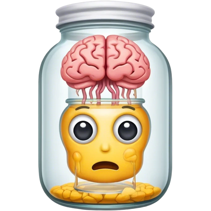 brain in a jar emoji