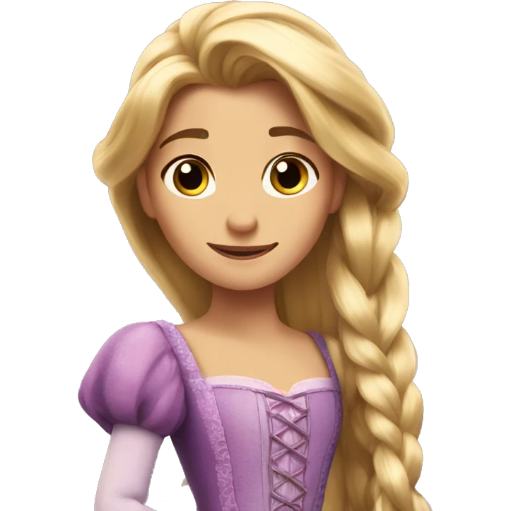 rapunzel  emoji