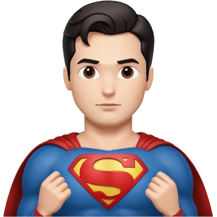 superman heart eyes emoji