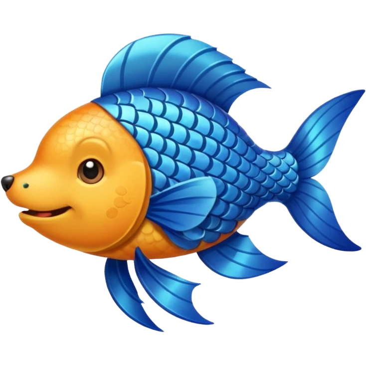fish dog emoji