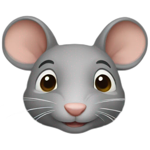un rat dans voistur emoji