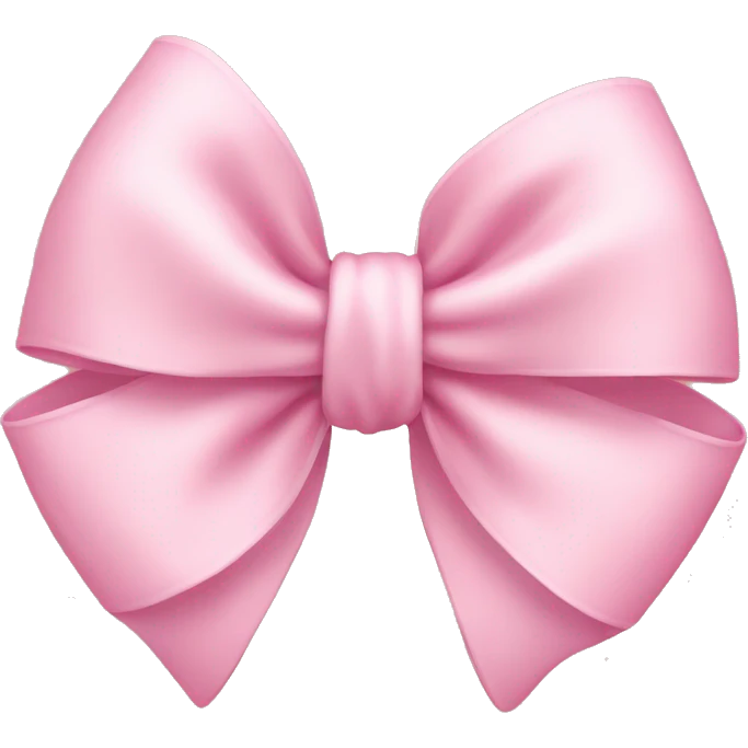 light pink bow  emoji