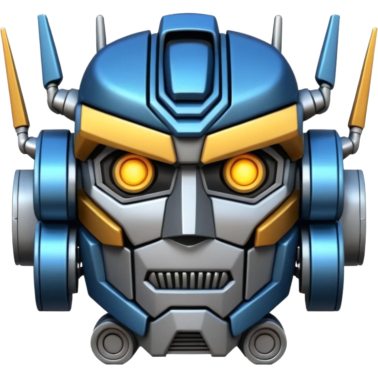 Ultra Realistic transformer emoji