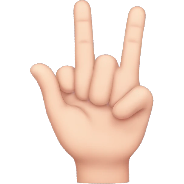 A Hand with extended fingers moving right to left with pinky slightly raised  emoji