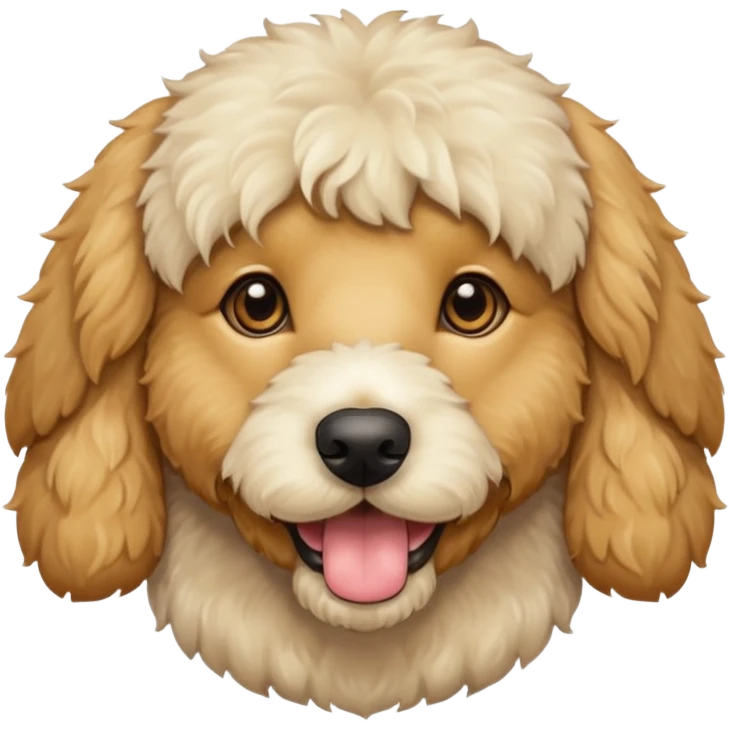 Golden doodle emoji