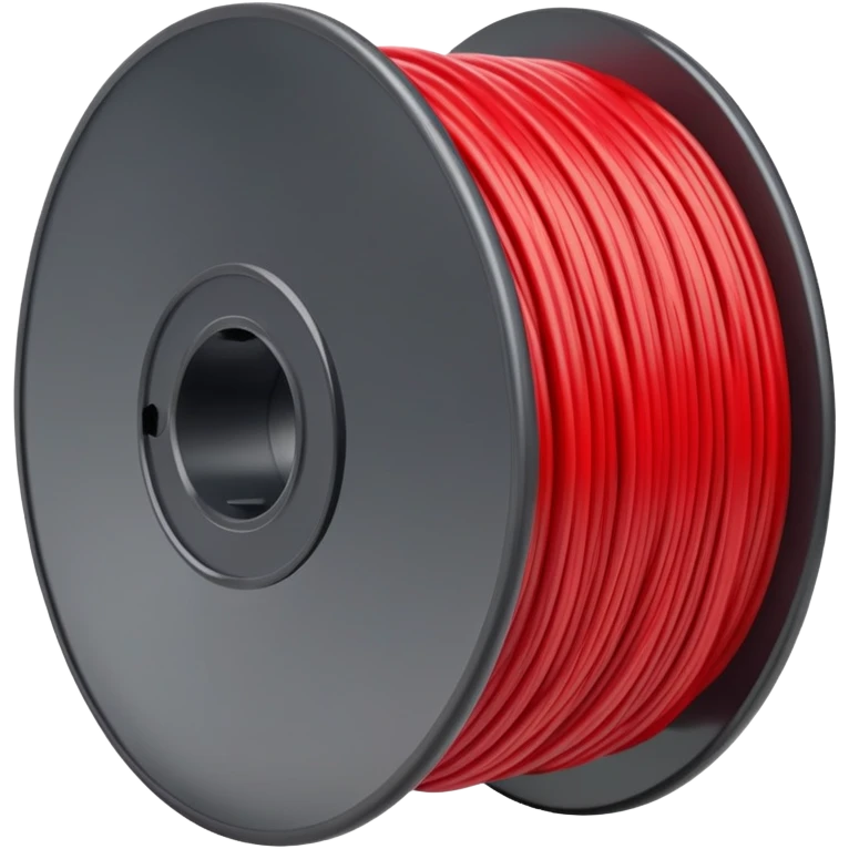 spool of red filament emoji