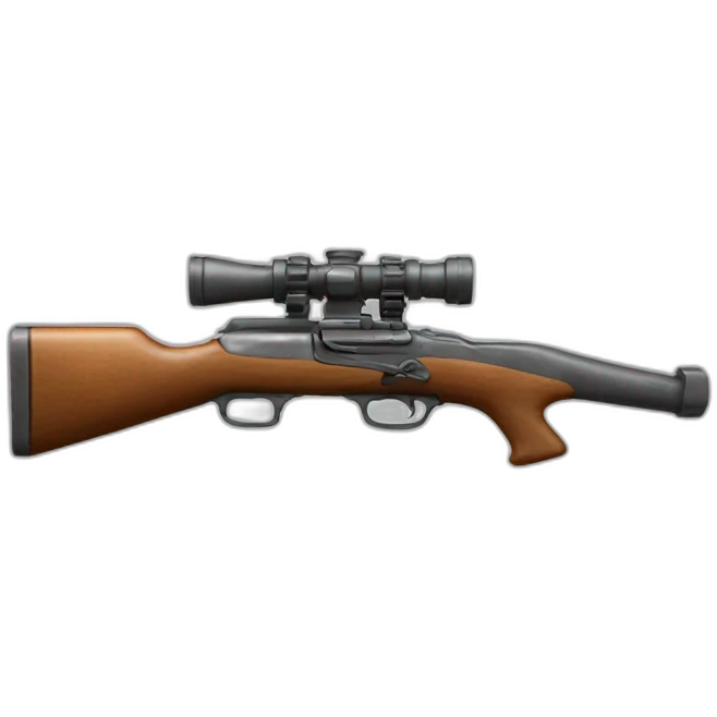Tri mounted gun emoji