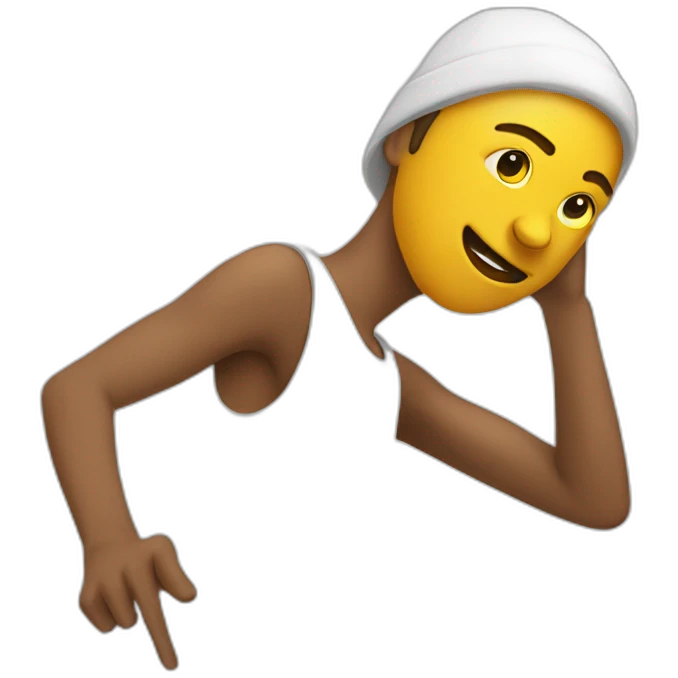 Personne qui dab emoji