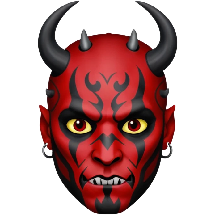 Dark maul emoji