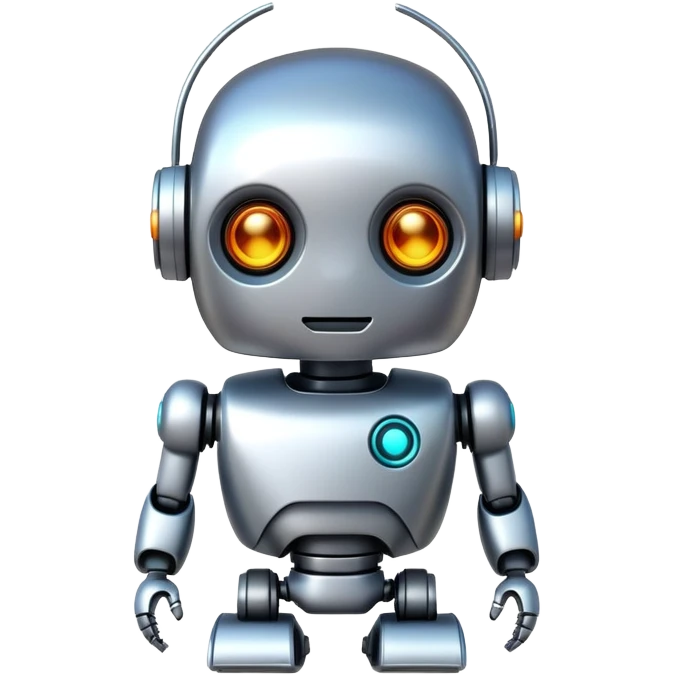 cute robot emoji