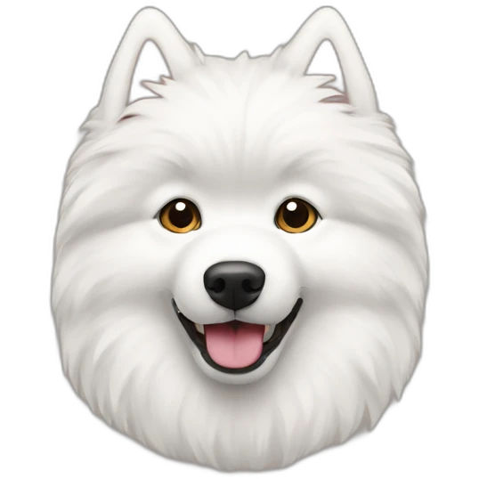 Samoyed emoji
