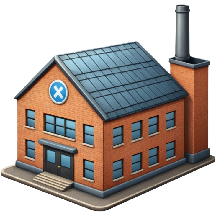 здание фабрика  emoji