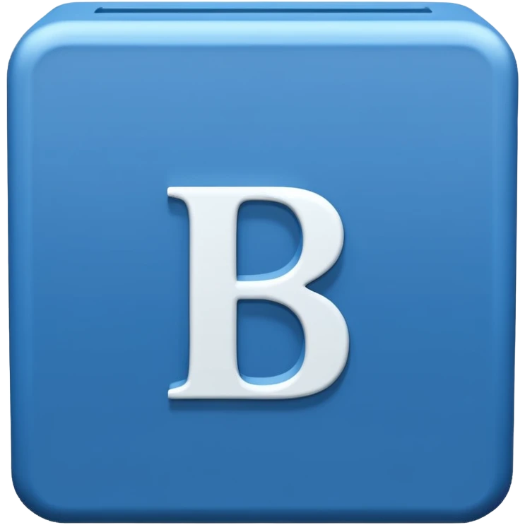 The letters LR in a blue box 2D emoji