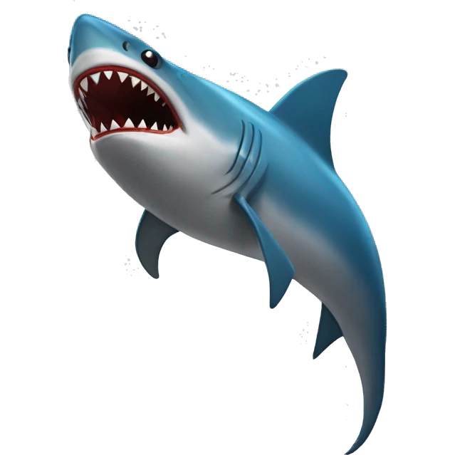 Tiburón con taje de spiderman  emoji