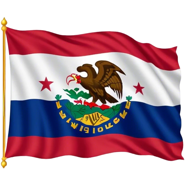 Illinois flag emoji