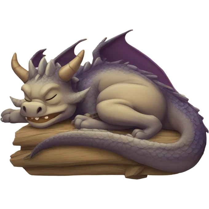 Dragon sleeping  emoji