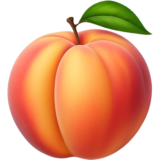 Peach emoji