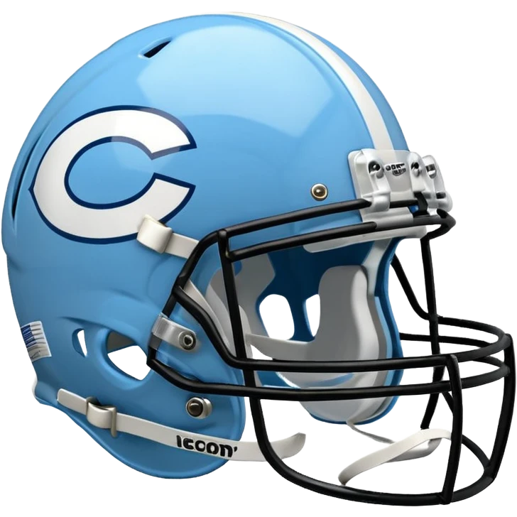 college football Carolina Blue helmet

 emoji