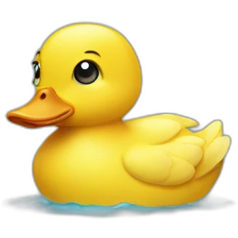 Sad ducky emoji