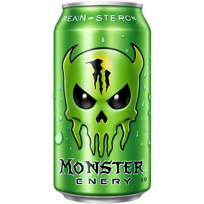 Monster energy drink emoji