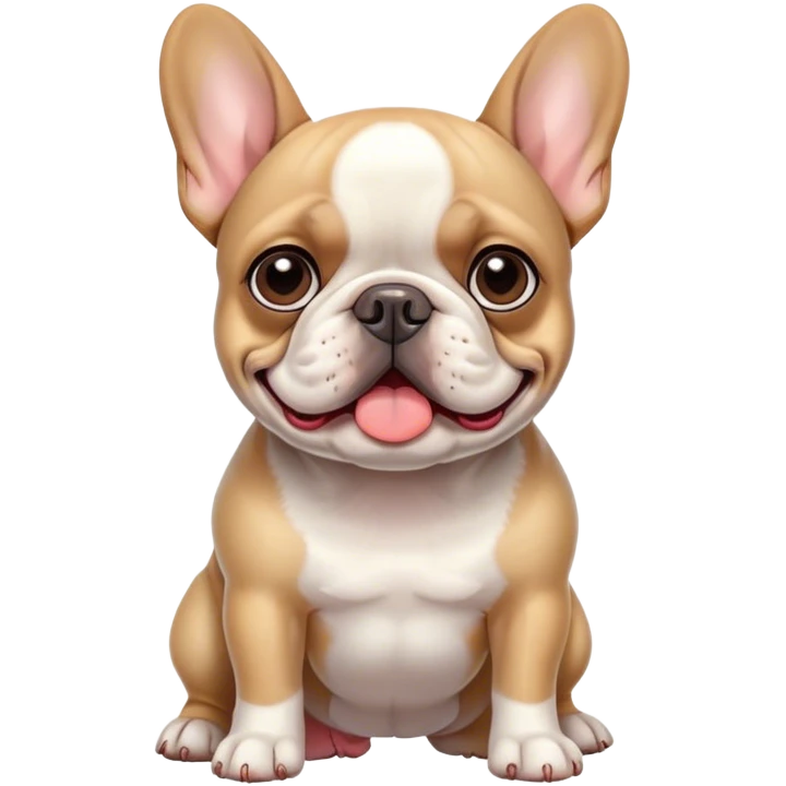French bulldog emoji