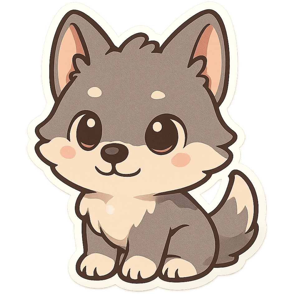 Wolf emoji