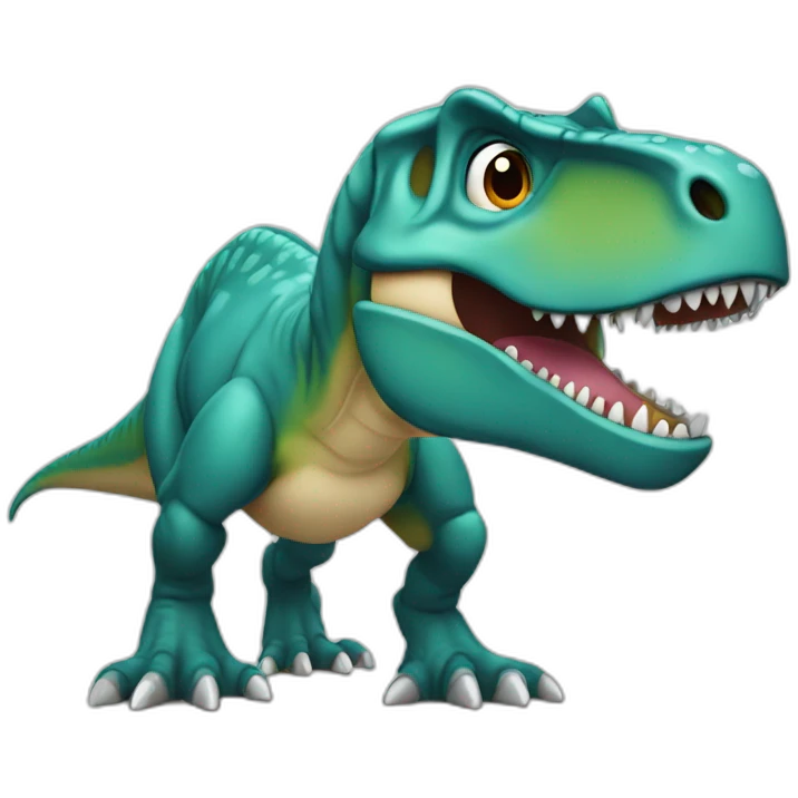 tyrannosaurus-blue emoji