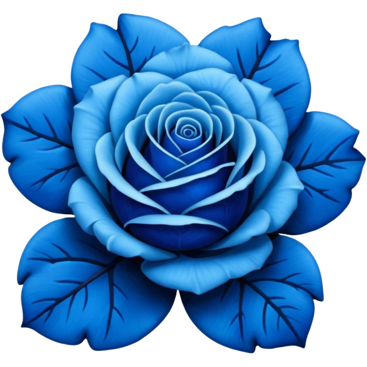 blue rose ⚘ emoji