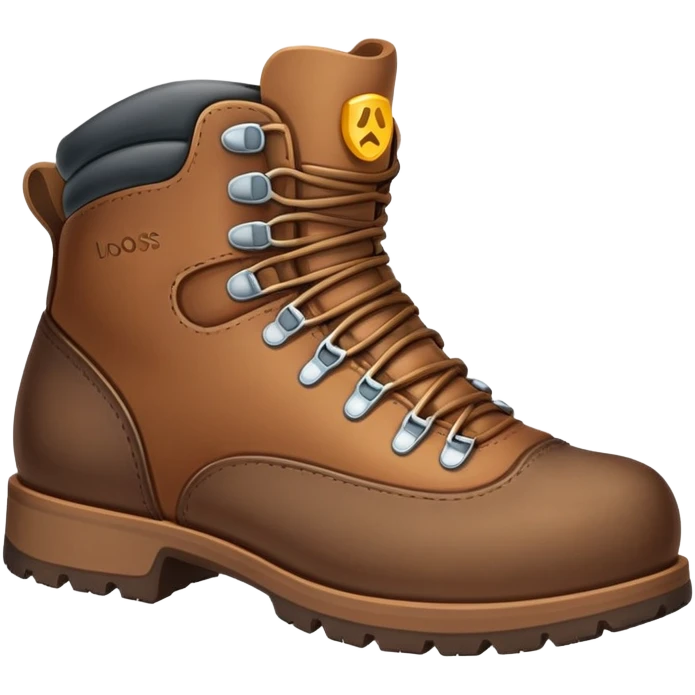 hiking boot emoji emoji