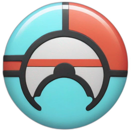 Confirm Button Pokemon Badge  emoji