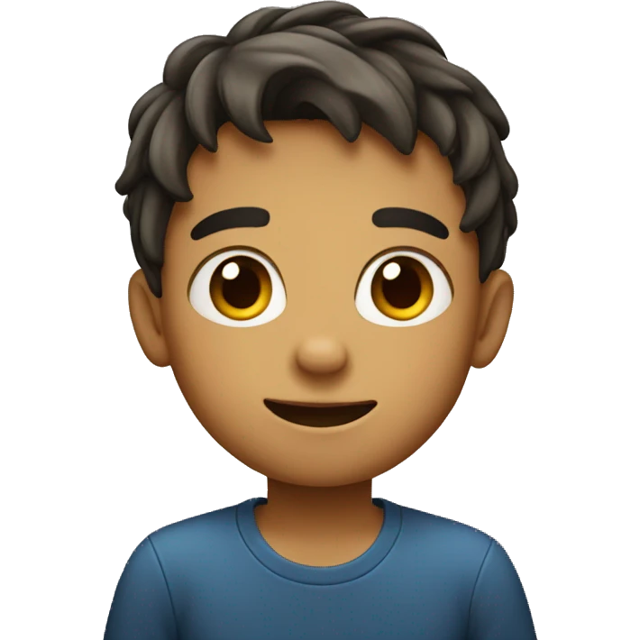 apple emoji of a boy emoji