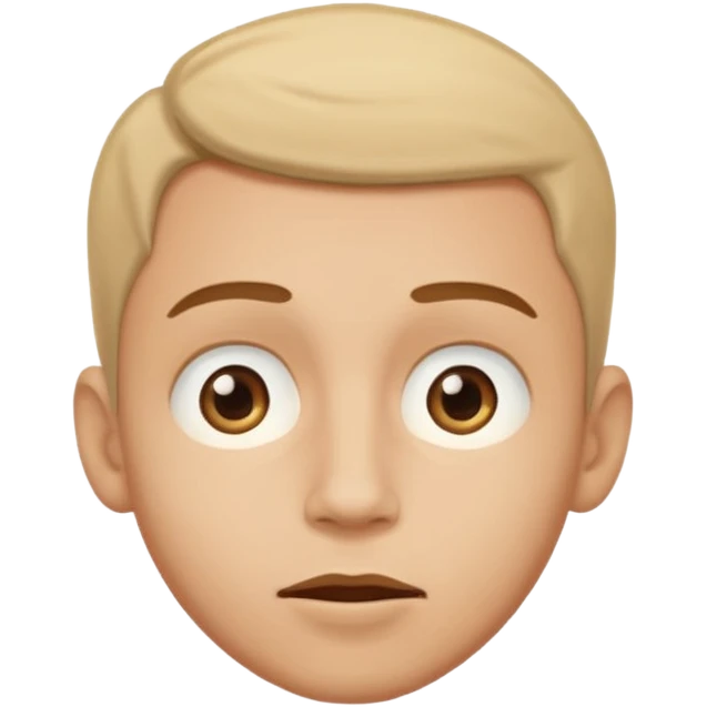 I want the the guy emoji but have him looking up emoji