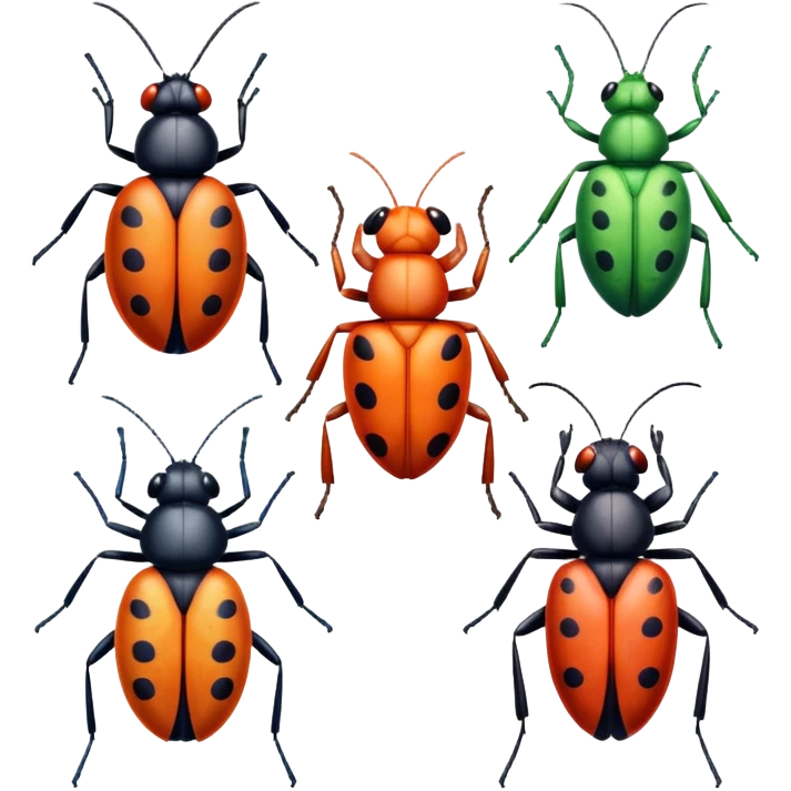 bunch of bugs emoji