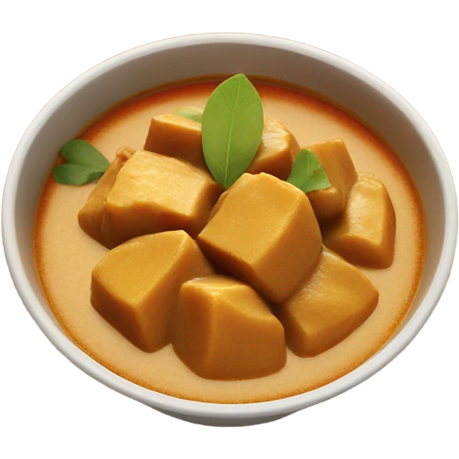 Massaman curry emoji