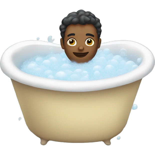 bubble bath emoji