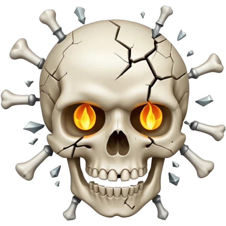 exploding skull emoji