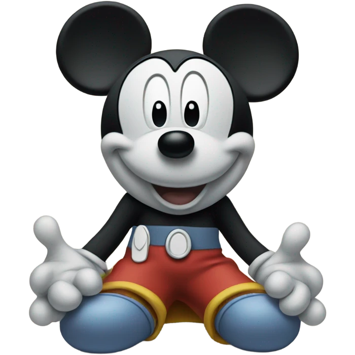 Mickey Mouse emoji
