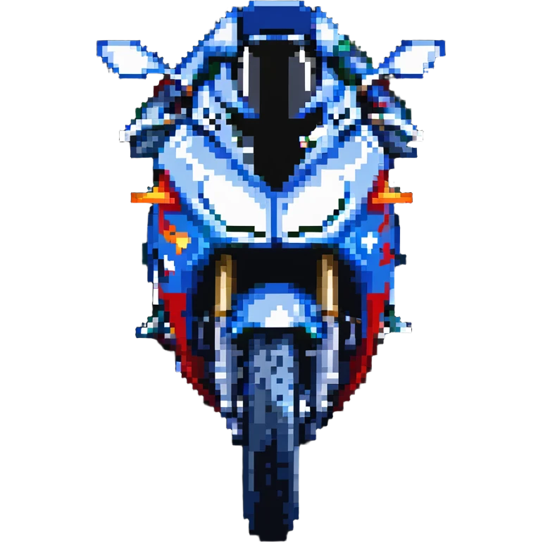 BMW S1000 racing motorcycle emoji