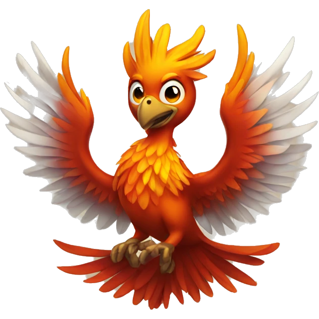 phoenix with iphone emoji