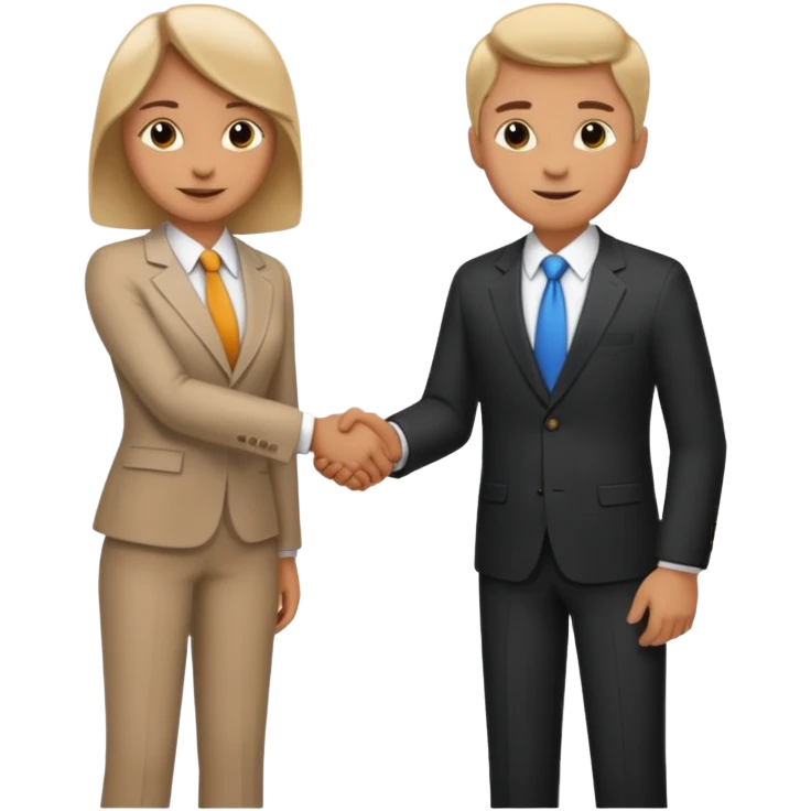 business handshake emoji