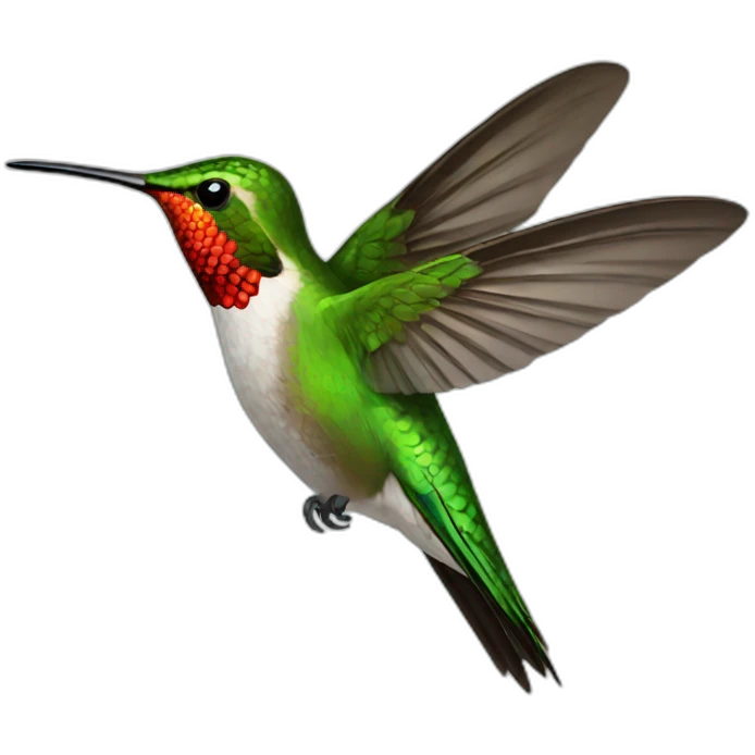 hummingbird emoji