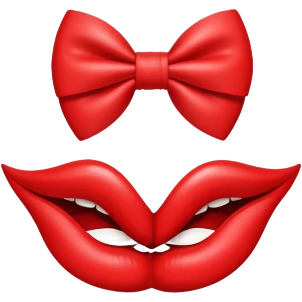 🎀💋 emoji