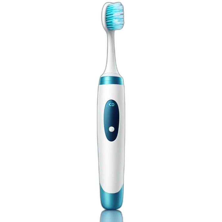 Electric toothbrush emoji