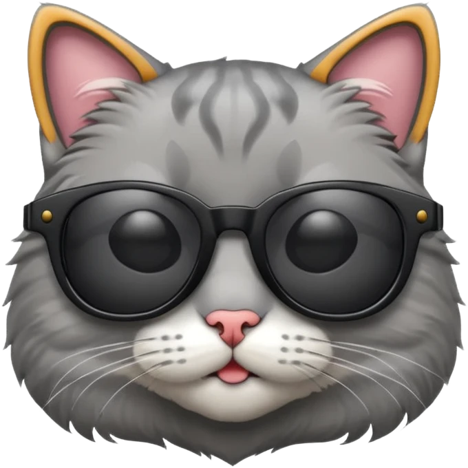 cat wearing sunglasses emoji