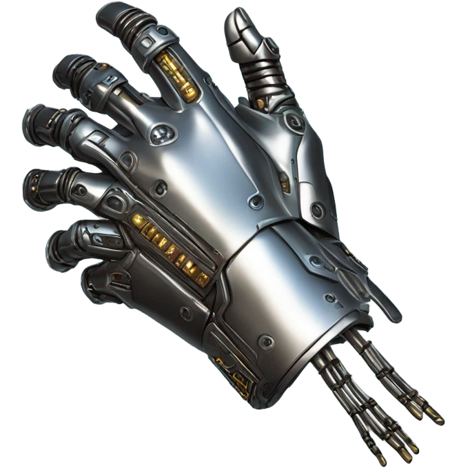 Cyberpunk Johhny silverhand metal whole arm emoji